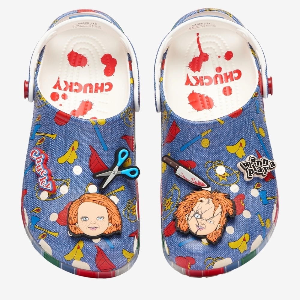 New Crocs Child's Play Chucky Doll Clogs Multiple Sizes Available